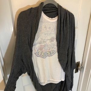 Abercrombie and Fitch Gray Cocoon Sweater